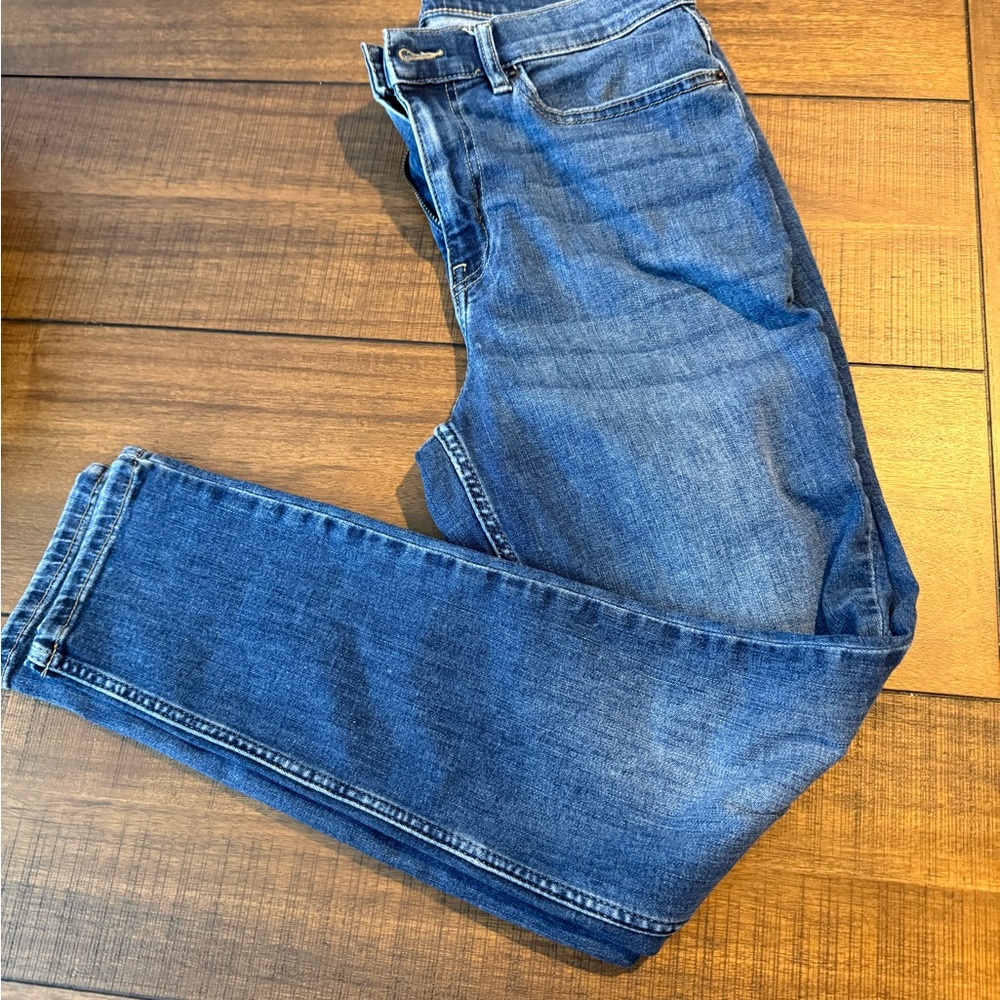 Calvin Klein Jeans Women's Straight Blue Denim